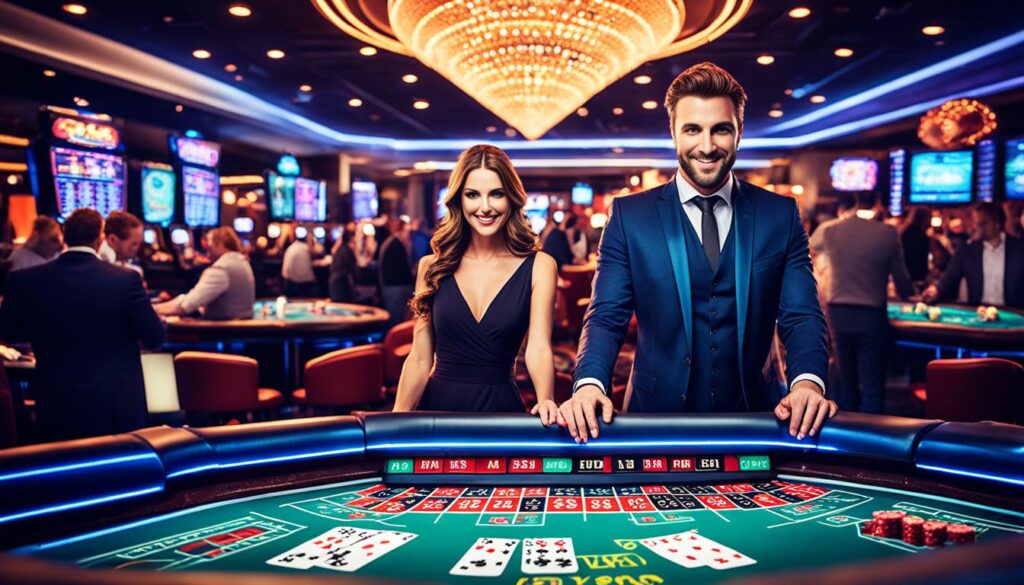 Live dealer kasino